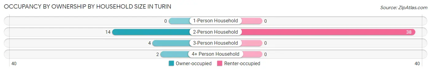 Occupancy by Ownership by Household Size in Turin