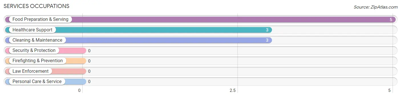 Services Occupations in Westgate