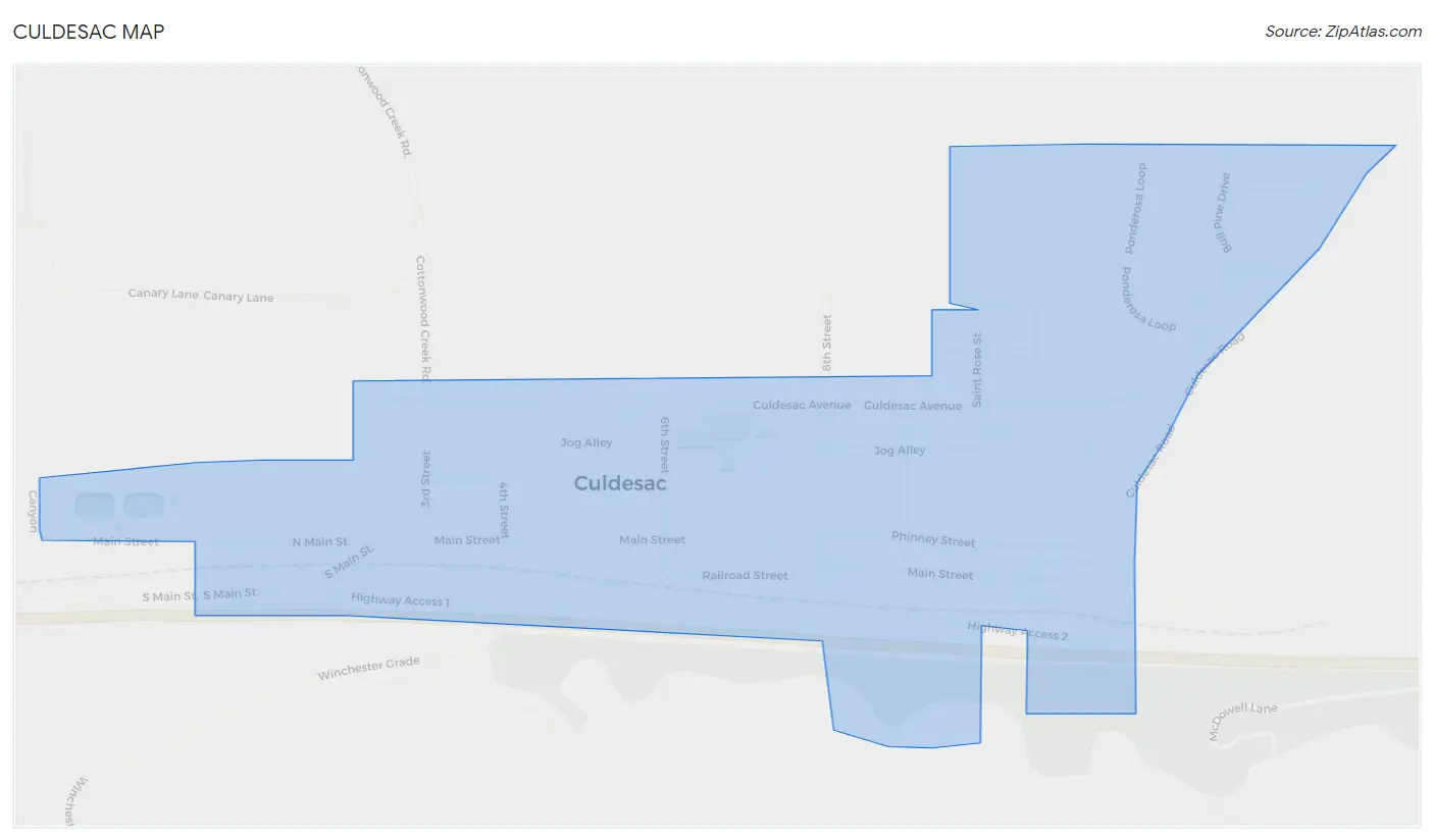 Culdesac Map