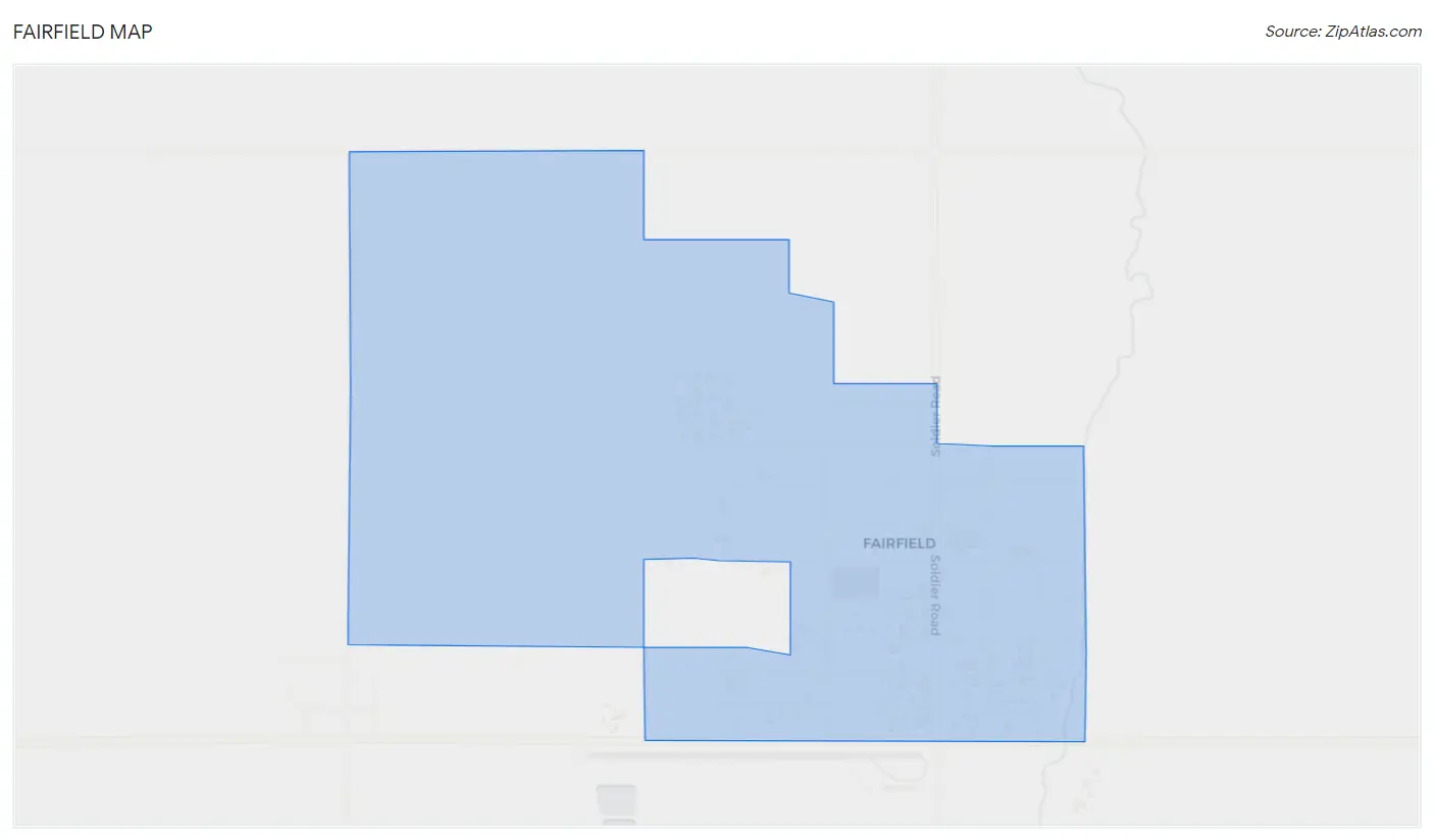 Fairfield Map