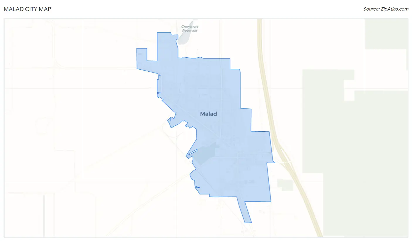 Malad City Map