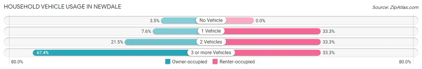 Household Vehicle Usage in Newdale