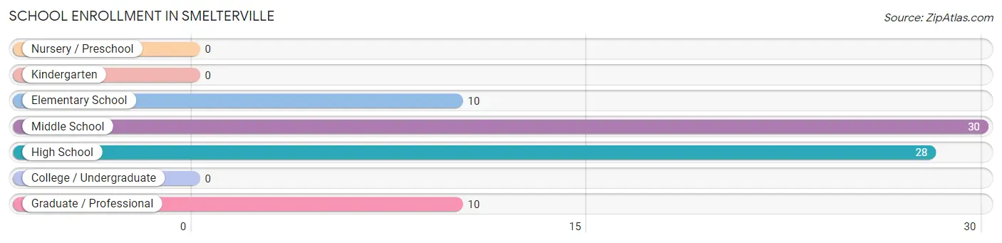 School Enrollment in Smelterville
