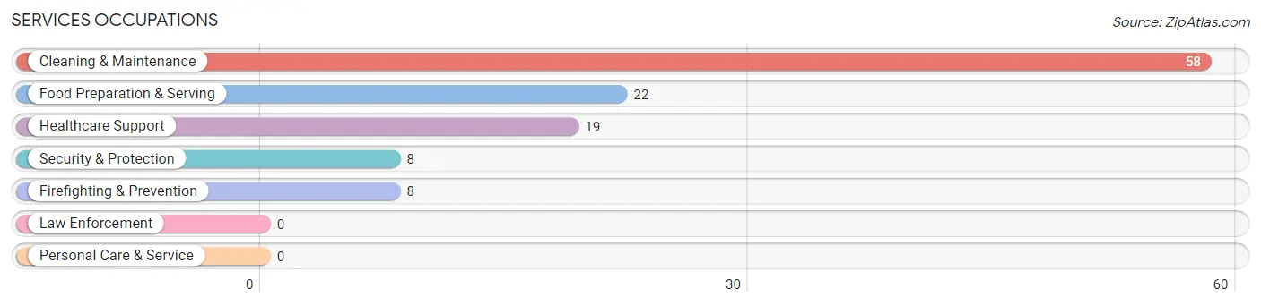 Services Occupations in Smelterville