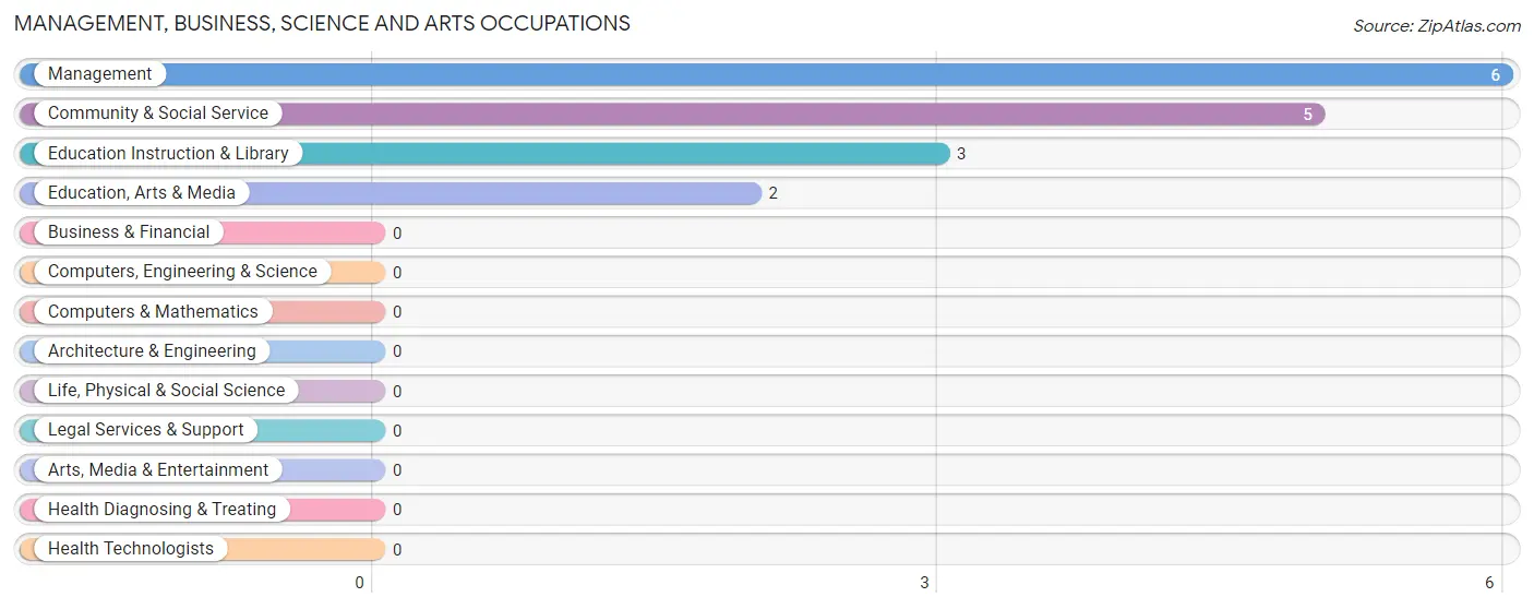 Management, Business, Science and Arts Occupations in Tensed