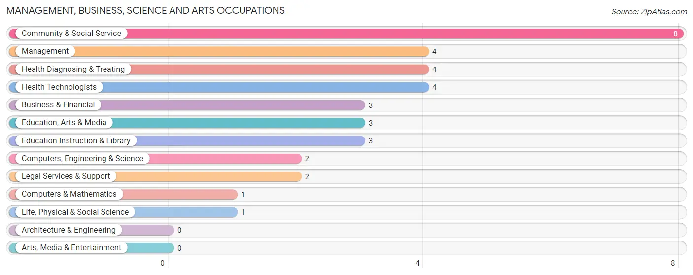 Management, Business, Science and Arts Occupations in Belgium