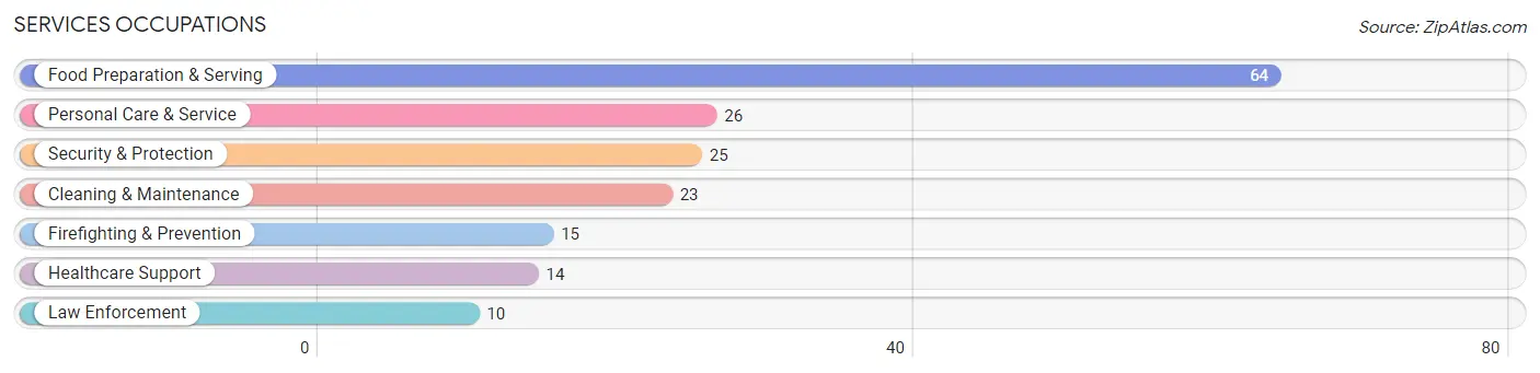 Services Occupations in Benld