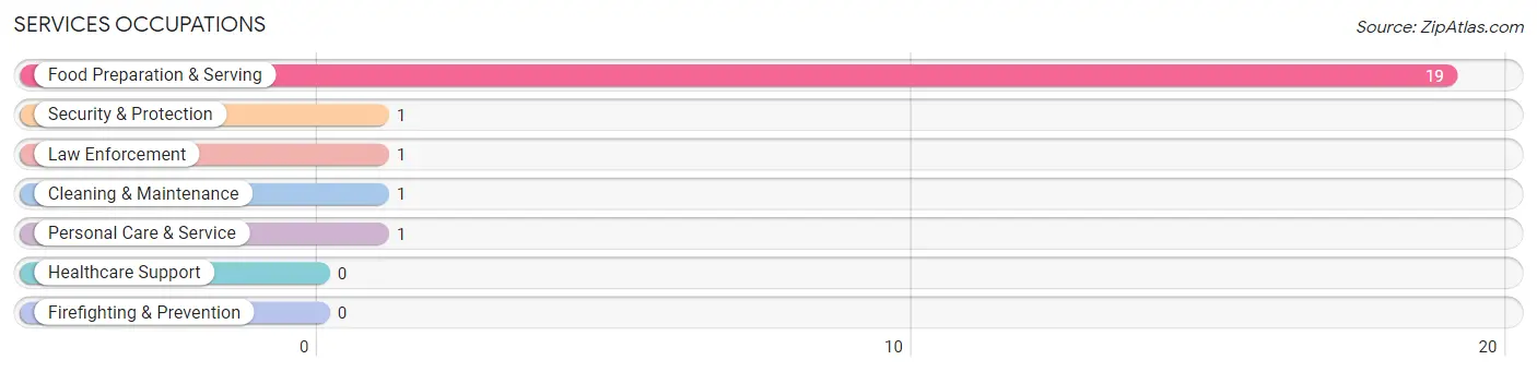 Services Occupations in Cabery