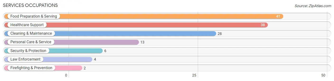 Services Occupations in Chebanse