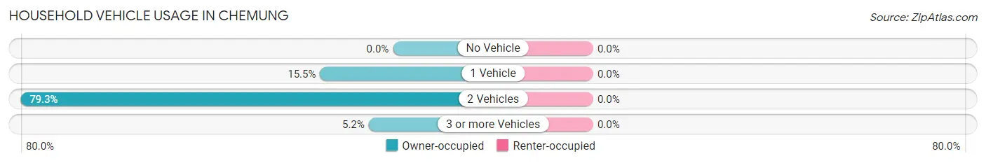 Household Vehicle Usage in Chemung