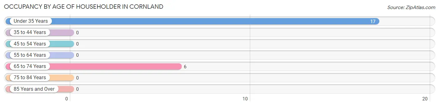 Occupancy by Age of Householder in Cornland