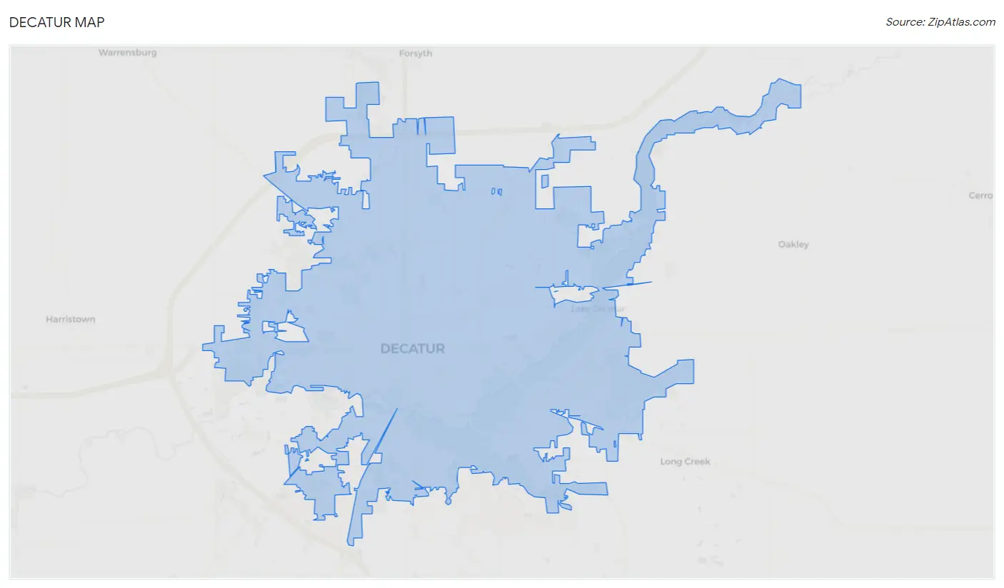 Decatur Map