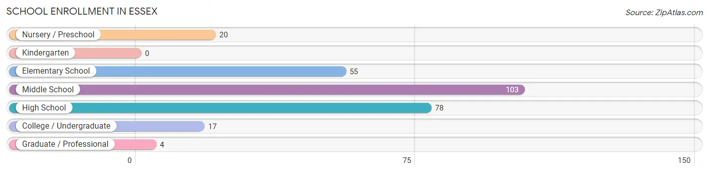 School Enrollment in Essex