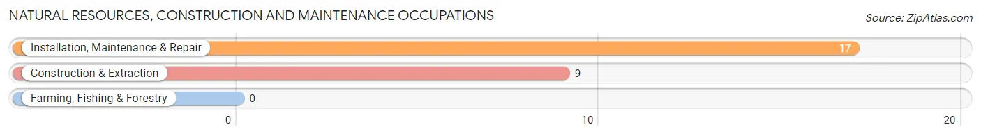 Natural Resources, Construction and Maintenance Occupations in Evansville