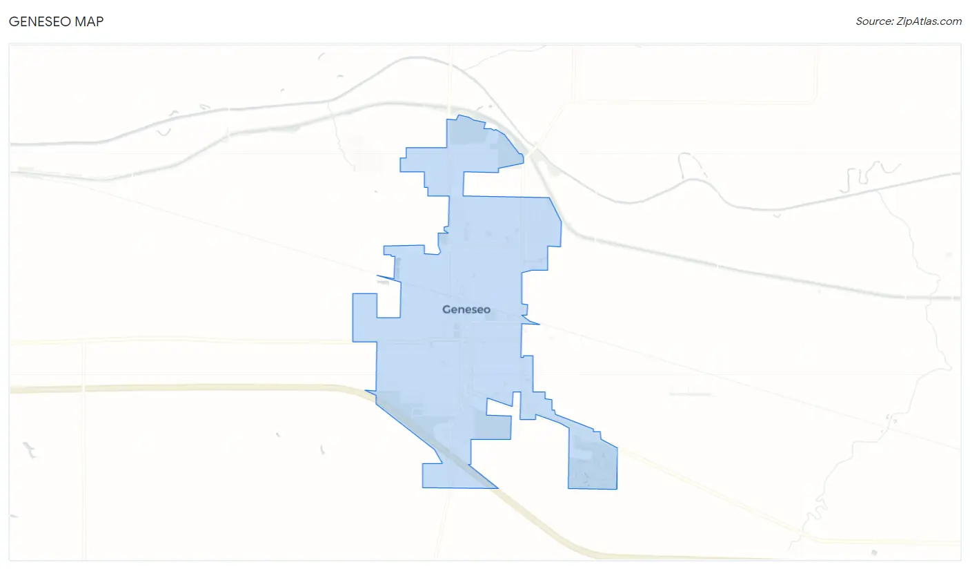 Geneseo Map