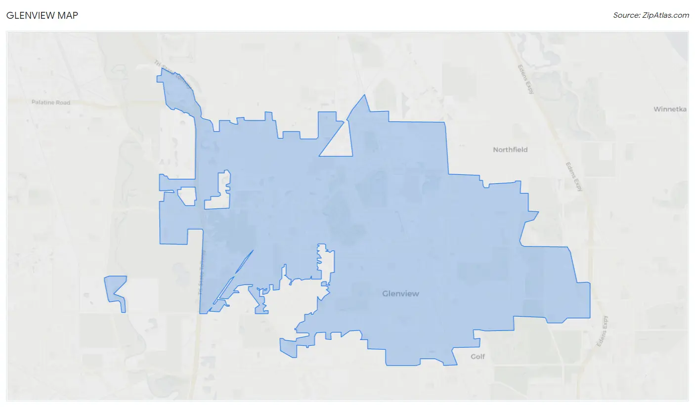 Glenview Map