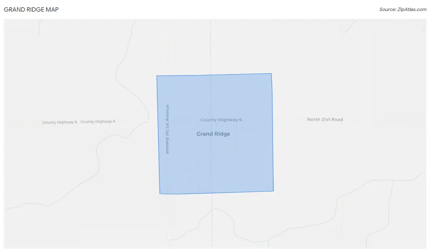 Grand Ridge Map