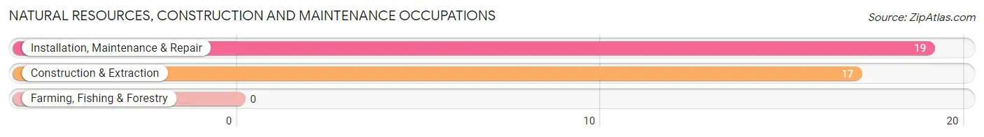 Natural Resources, Construction and Maintenance Occupations in Hanna City