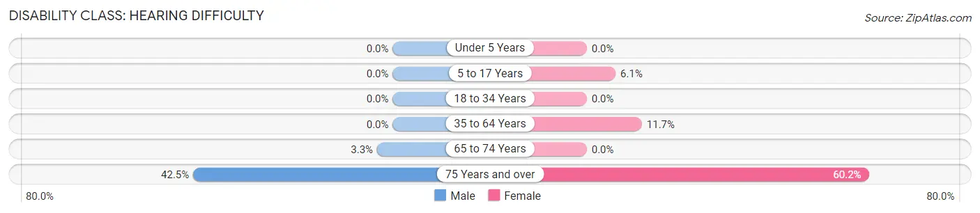 Disability in Hartford: <span>Hearing Difficulty</span>