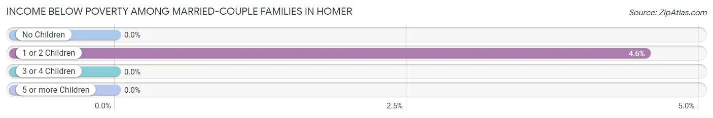 Income Below Poverty Among Married-Couple Families in Homer