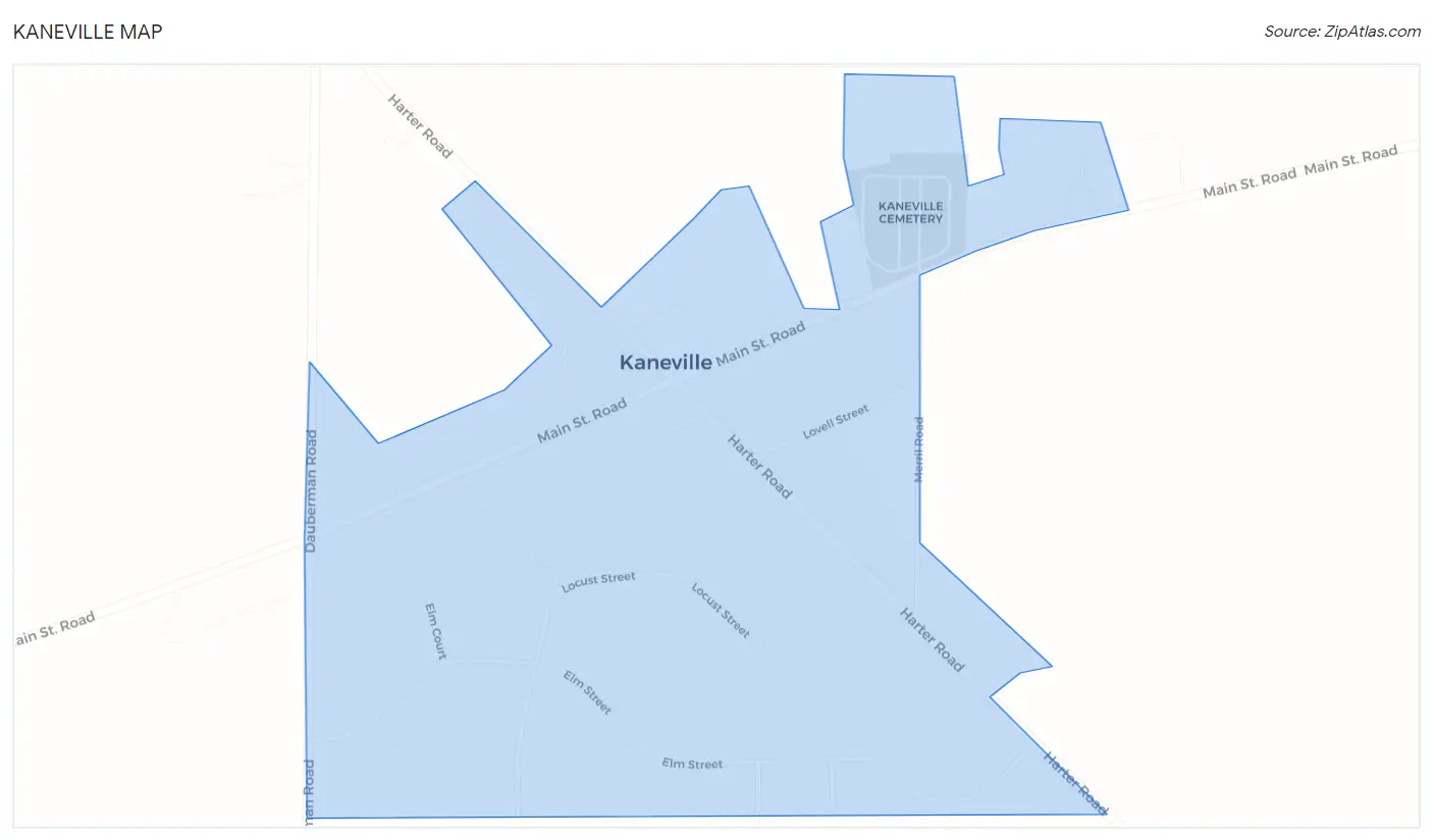 Kaneville Map
