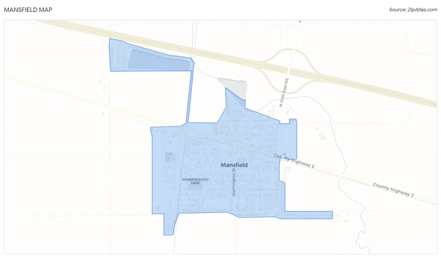 Mansfield Map