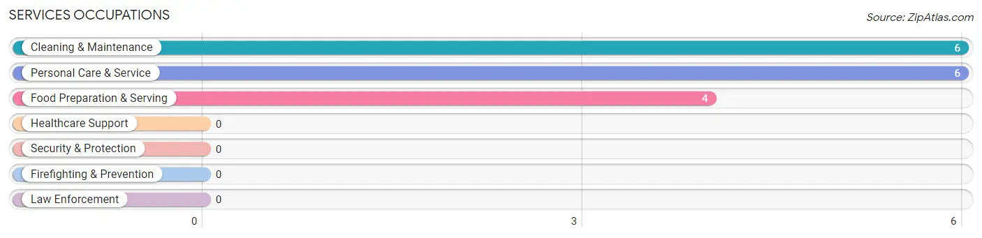 Services Occupations in Mettawa