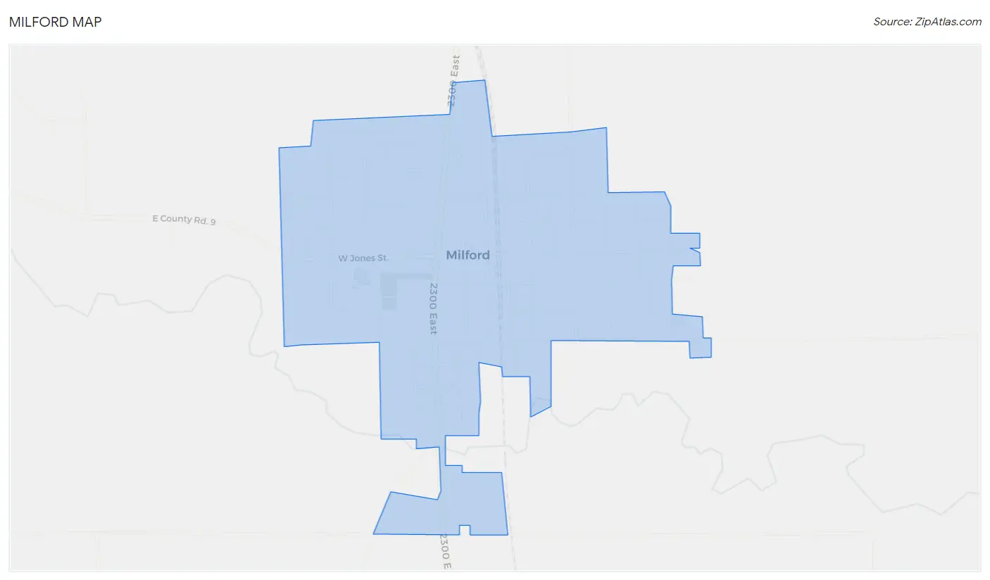 Milford Map