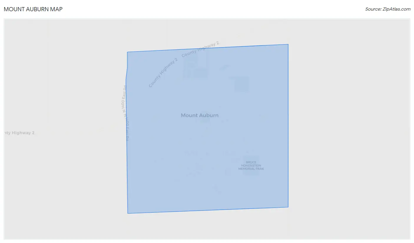 Mount Auburn Map