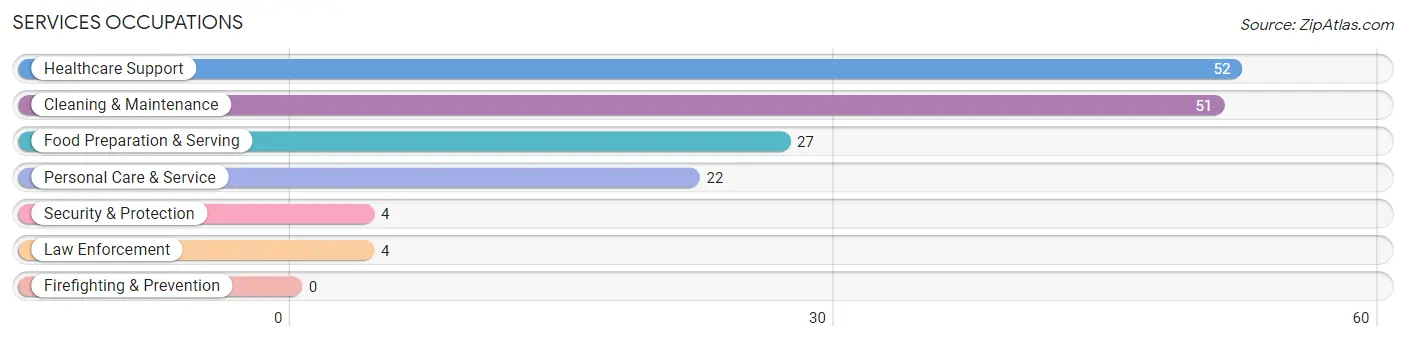 Services Occupations in Mount Olive