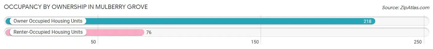 Occupancy by Ownership in Mulberry Grove
