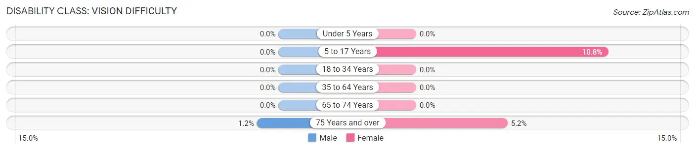 Disability in Newman: <span>Vision Difficulty</span>