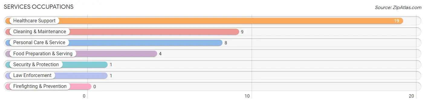 Services Occupations in Ogden