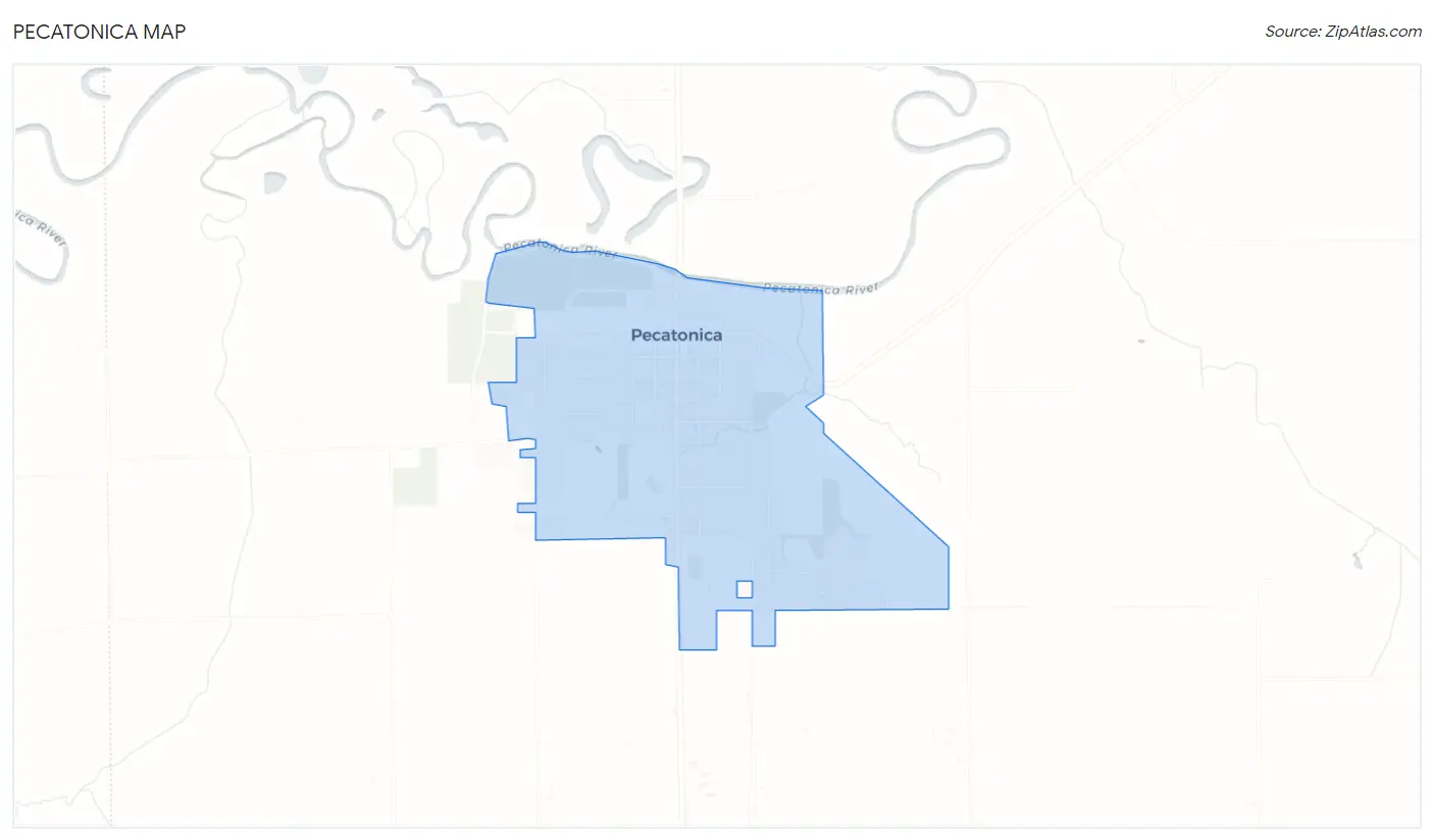 Pecatonica Map