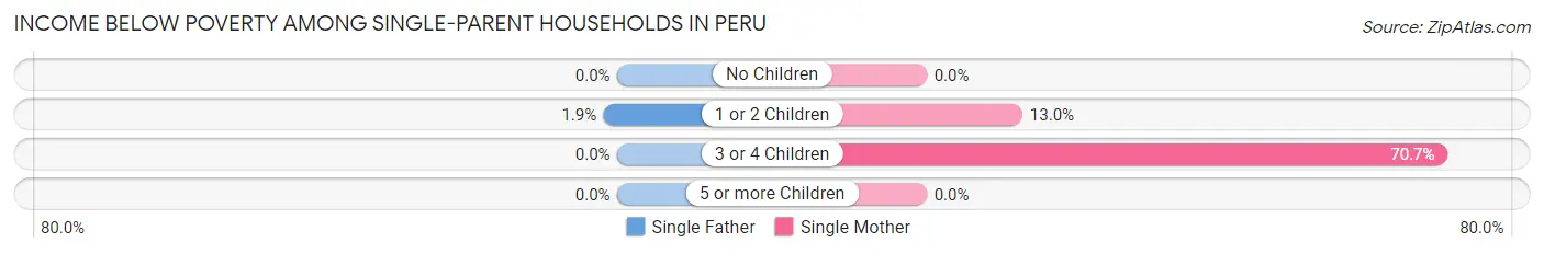 Income Below Poverty Among Single-Parent Households in Peru