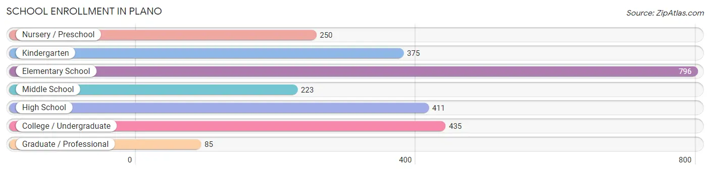 School Enrollment in Plano