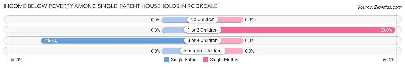 Income Below Poverty Among Single-Parent Households in Rockdale