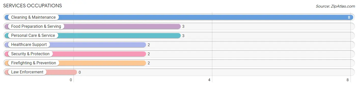 Services Occupations in Steward