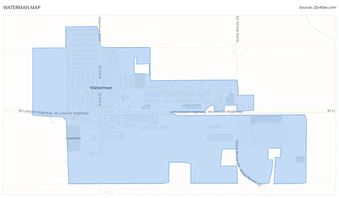 Waterman Map