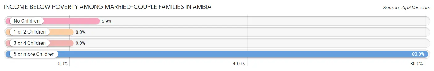 Income Below Poverty Among Married-Couple Families in Ambia