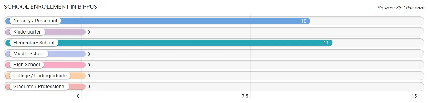 School Enrollment in Bippus