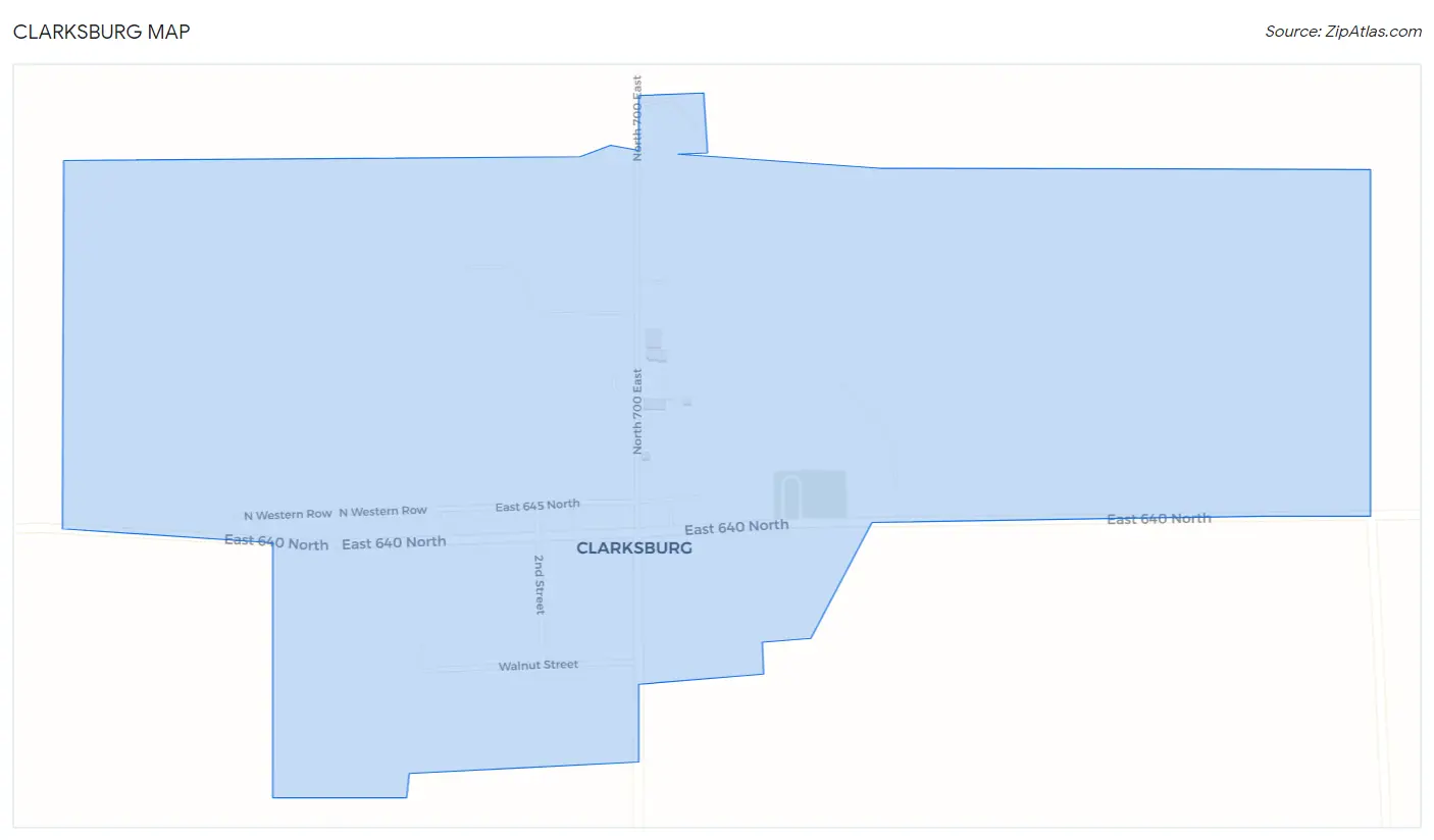 Clarksburg Map