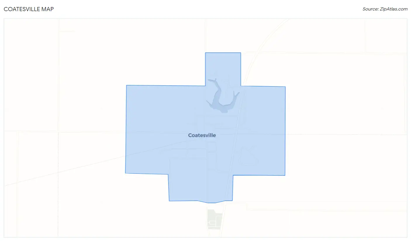 Coatesville Map