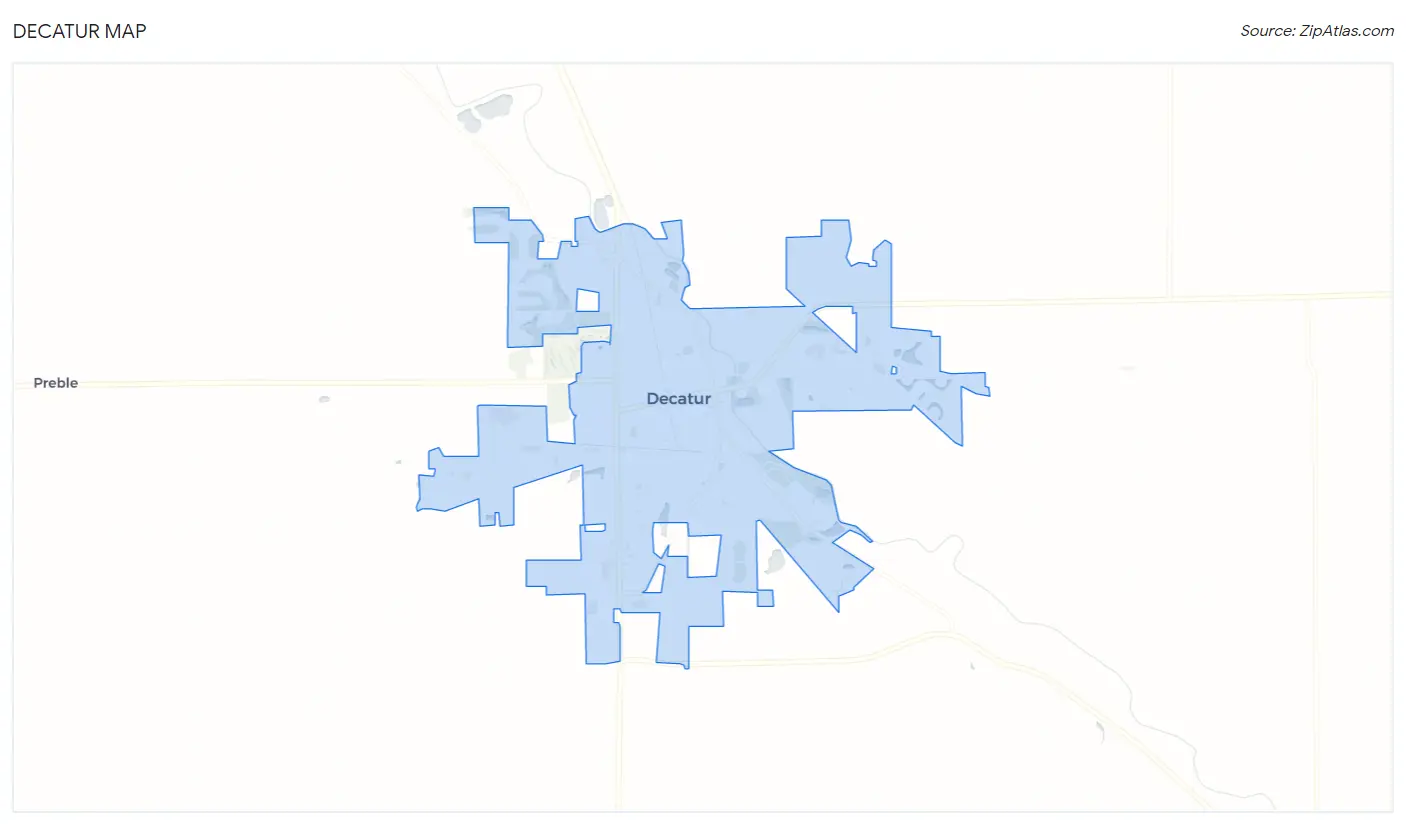 Decatur Map
