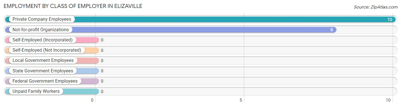 Employment by Class of Employer in Elizaville