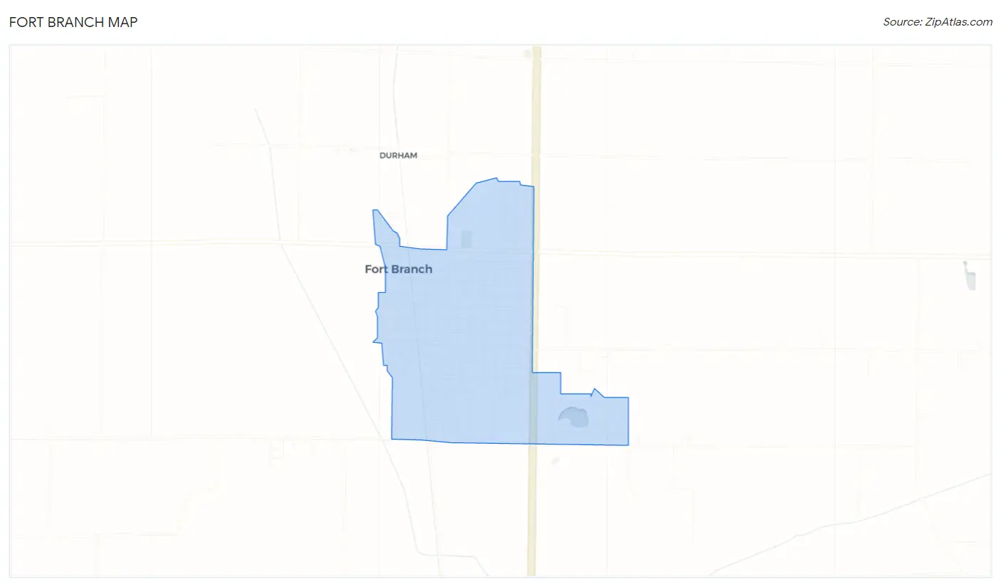 Fort Branch Map