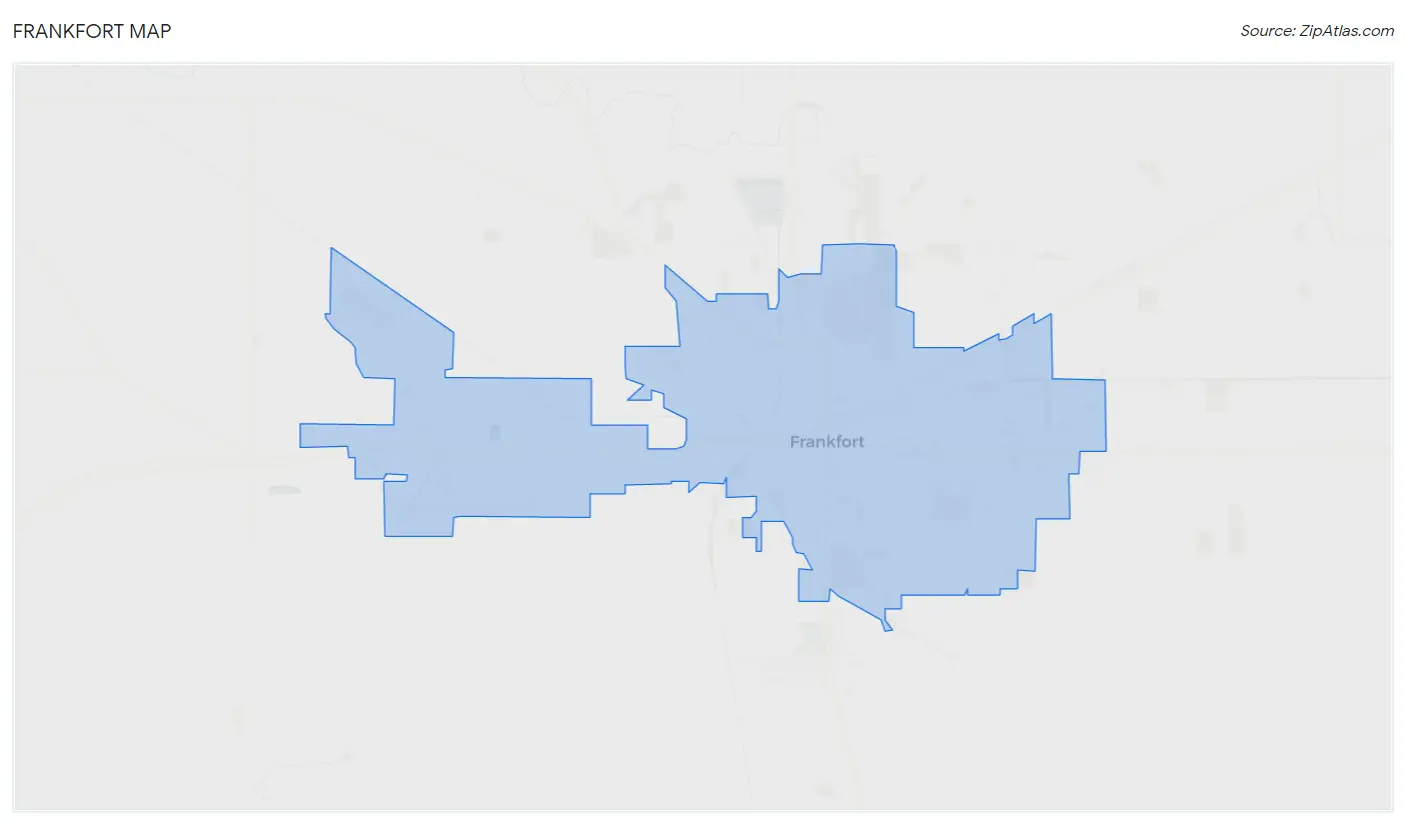 Frankfort Map