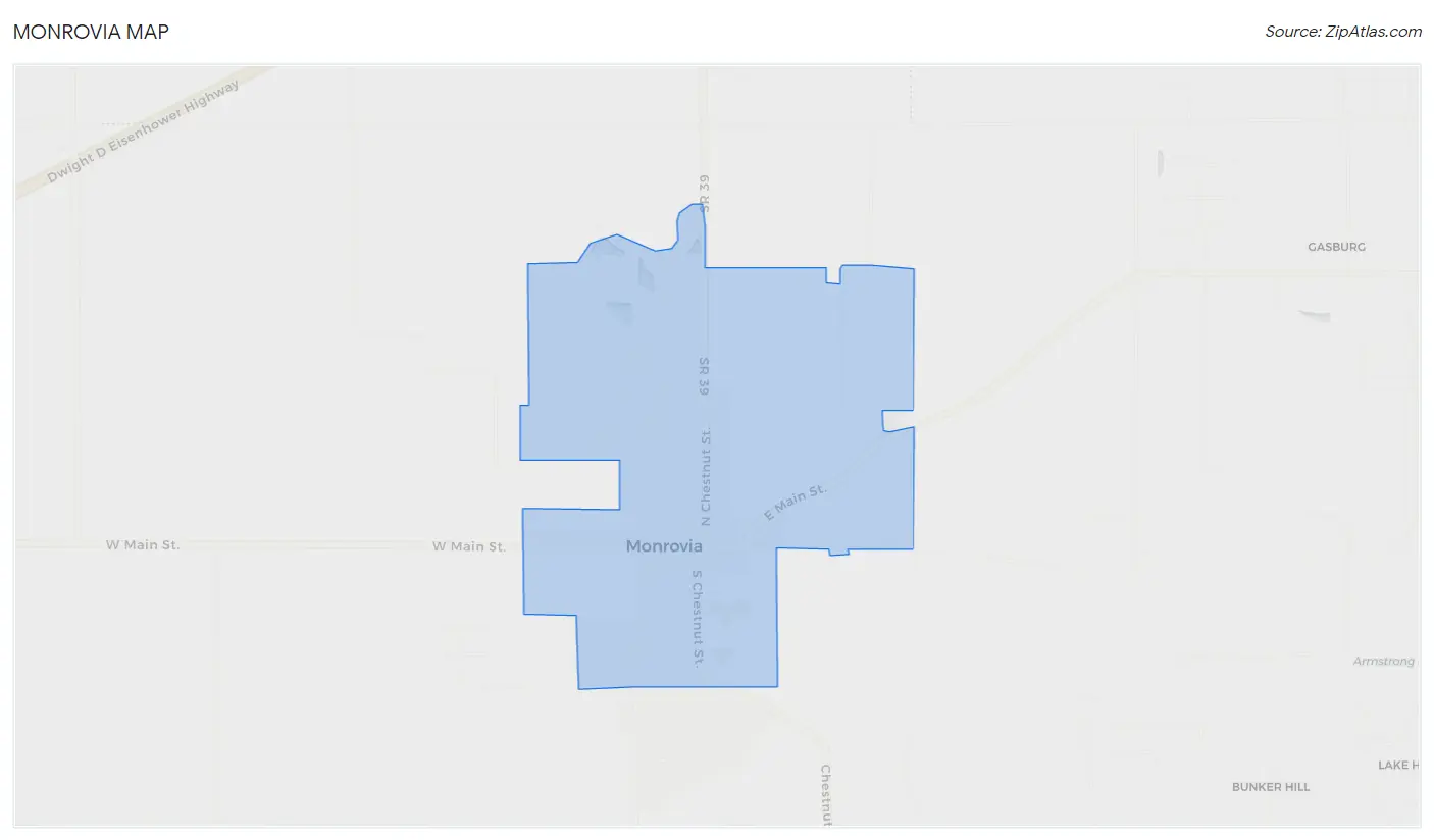 Monrovia Map