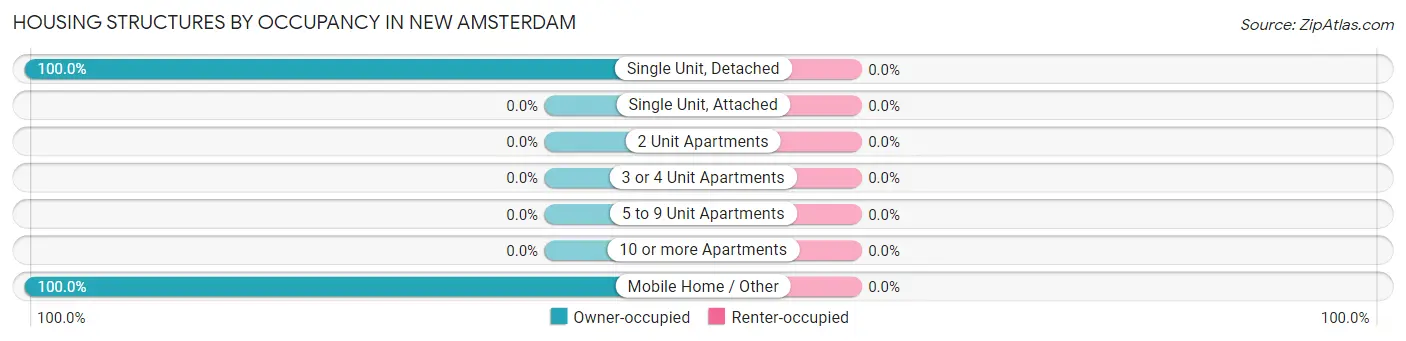 Housing Structures by Occupancy in New Amsterdam