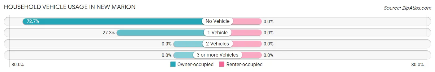 Household Vehicle Usage in New Marion
